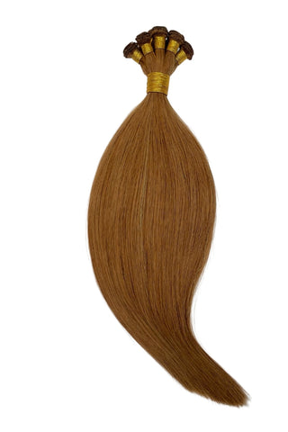 Hand-Tied Wefts - Natural Red (#30)