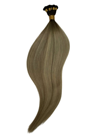 Hand-Tied Wefts - Rooted Medium Blonde (T2 - 18/613)
