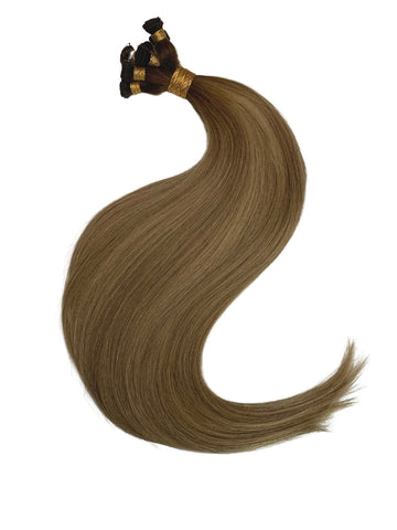 Hand-Tied Wefts - Rooted Medium Blonde (T4 - 10/22)
